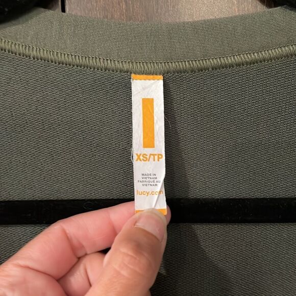 Lucy Green Oversized Short Sleeve Yoga Cardigan - Picture 4 of 5